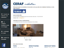 Tablet Screenshot of cerafmediation.com